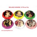 SERIE DE 6 CAPSULES DE CHAMPAGNE - BOLAND NOMINE N°19