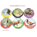 SERIE DE 6 CAPSULES DE CHAMPAGNE - BOLAND NOMINE (Chasse)