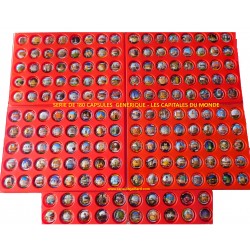 NEWS - Série de 180 Capsules de champagne - GENERIQUES (Les Capitales Mondiales)