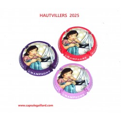 SERIE DE 3 CAPSULES DE CHAMPAGNE - HAUTVILLERS 2025