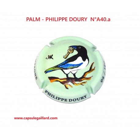 Capsule de champagne PALM - PHILIPPE DOURY N°A40.a