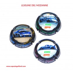 SERIE DE 3 CAPSULES DE CHAMPAGNE - LEJEUNE DEL'HOZANNE