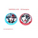 2 CAPSULES DE CHAMPAGNE - COMTESSE LA FEE - 120 Exemplaires