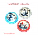 SERIE DE 3 CAPSULES DE CHAMPAGNE - GUILLETTE BREST - 240 Exemplaires