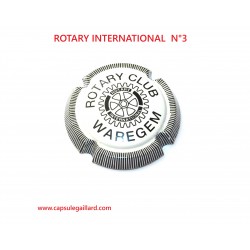 CAPSULE DE CHAMPAGNE  - ROTARY N°3