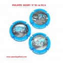3 Capsules de champagne - Philippe DOURY N°81, 81.a et 81.b