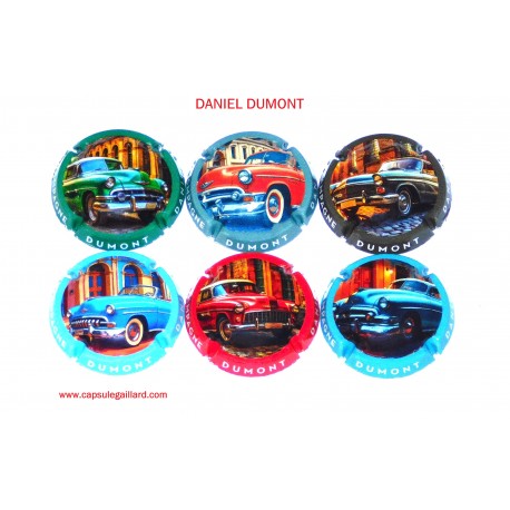 SERIE DE 6 CAPSULES DE CHAMPAGNE - DANIEL DUMONT
