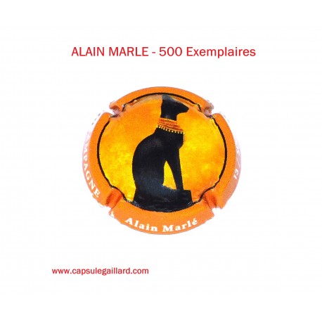 CAPSULE DE CHAMPAGNE - ALAIN MARLE 500 Exemplaires