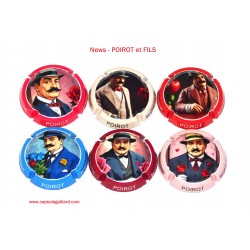 News - Série de 6 Capsules de Champagne POIROT et FILS