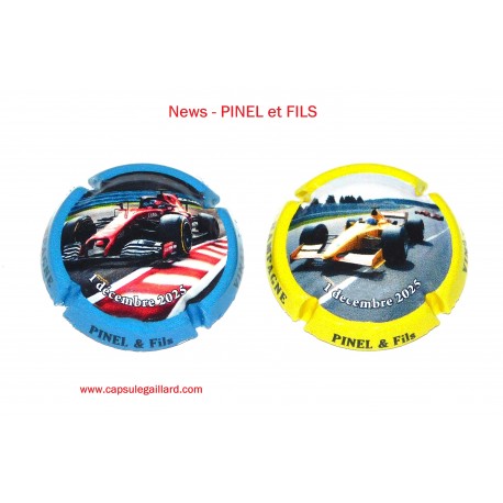 2 Capsules de Champagne PINEL et FILS
