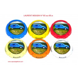 SERIE DE 6 CAPSULES DE CHAMPAGNE - LAURENT MOUGIN N°65 au 65.e