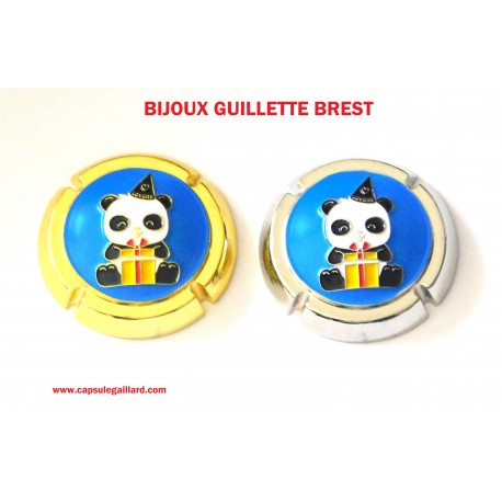2 BIJOUX - GUILLETTE BREST - Contour Argent et Or - 150 Exemplaires