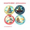 SERIE DE 4 CAPSULES DE CHAMPAGNE - GUILLETTE BREST - 120 Exemplaires