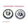 2 CAPSULES DE CHAMPAGNE - GUILLETTE BREST - 240 Exemplaires