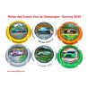Série de 6 Capsules de champagne - RALLYE EPERNAY 2025