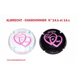 2 CAPSULES DE CHAMPAGNE - ALBRECHT CHARDONNIER N°14.b et 14.c
