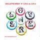 SERIE DE 7 CAPSULES DE CHAMPAGNE - GUILLETTE BREST - 250 Exemplaires