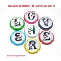 SERIE DE 7 CAPSULES DE CHAMPAGNE - GUILLETTE BREST - 250 Exemplaires