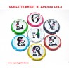 SERIE DE 7 CAPSULES DE CHAMPAGNE - GUILLETTE BREST - 250 Exemplaires
