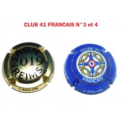 2 CAPSULES DE CHAMPAGNE - ARMAND BRUNO (Club 51)