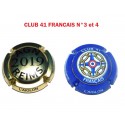 2 CAPSULES DE CHAMPAGNE - ARMAND BRUNO (Club 51)