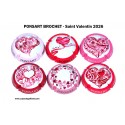 SERIE DE 6 CAPSULES DE CHAMPAGNE - PONSART BROCHET (Saint Valentin 2026)