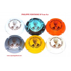 SERIE DE 6 CAPSULES DE CHAMPAGNE PHILIPPE FONTAINE N°4 au 4.e