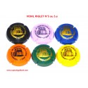 SERIE DE 6 CAPSULES DE CHAMPAGNE VIDAL RIGLET N°5 au 5.e
