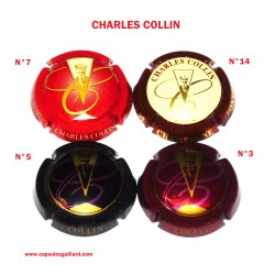 LOT DE 4 CAPSULES DE CHAMPAGNE - CHARLES COLLIN