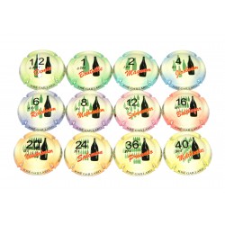 Série de 12 capsules de champagne GAILLARD JOSE  N°882 au 882.k