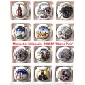 SERIE DE 12 CAPSULES DE CHAMPAGNE - Mickael et Stéphanie JOBERT (Marco Polo)