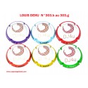 SERIE DE 6 CAPSULES DE CHAMPAGNE LOUIS DEHU N°303.b au 303.g