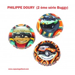 2 ème SERIE DE 3 CAPSULES DE CHAMPAGNE PHILIPPE DOURY - Les Buggys 360 Ex