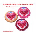 Série de 3 capsules de Champagne GUILLETTE BREST (180 Ex)