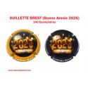 2 capsules de Champagne GUILLETTE BREST (240 Ex)