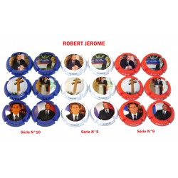 3 Séries de 6 capsules ROBERT JEROME ( Président Français)