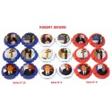 3 Séries de 6 capsules ROBERT JEROME ( Président Français)