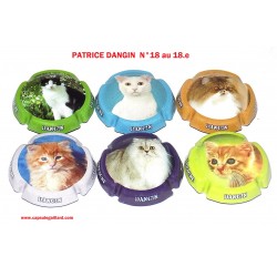 SERIE DE 6 CAPSULES DE CHAMPAGNE - PATRICE DANGIN