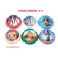 SERIE DE 6 CAPSULES DE CHAMPAGNE - PATRICK DEMIERE N°9