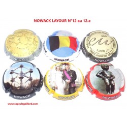 SERIE DE 6 CAPSULES DE CHAMPAGNE - NOWACK LAYOUR