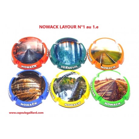 News - Série de 6 Capsules de champagne - NOWACK LAYOUR