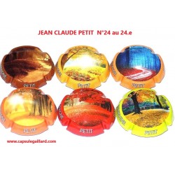 SERIE DE 6 CAPSULES DE CHAMPAGNE - PETIT