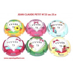 SERIE DE 6 CAPSULES DE CHAMPAGNE - PETIT
