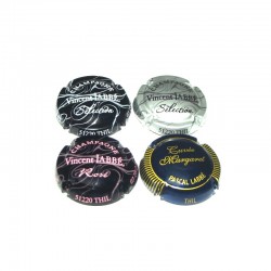 4 CAPSULES DE CHAMPAGNE - Vincent et Pascal LABBE