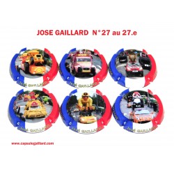 SERIE DE 6 CAPSULES DE CHAMPAGNE GAILLARD.J (Caravane du Tour de France)