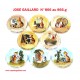 SERIE DE 8 CAPSULES DE CHAMPAGNE - GAILLARD JOSE N°866