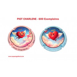 2 CAPSULES DE CHAMPAGNE - PIOT CHARLENE (600 Exemplaires)