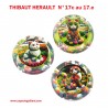 3 CAPSULES DE CHAMPAGNE - THIBAUT HERAULT N°17.c au 17.e