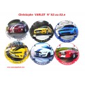 SERIE DE 6 CAPSULES DE CHAMPAGNE - CHRISTOPHE VARLOT  N°A3