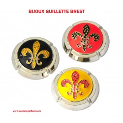 Série de 3 BIJOUX GUILLETTE BREST - Lys